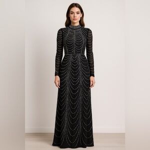 Chic Black and White Women's Blazer